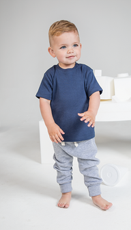 T-shirt baby&#039;s knoop schouder