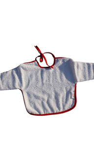 Bib with sleeves