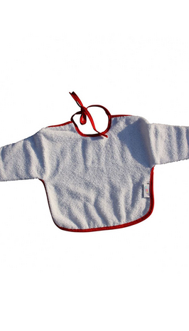 Bib with sleeves