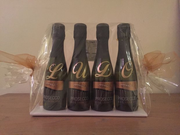 Personalisering flessen 20cl