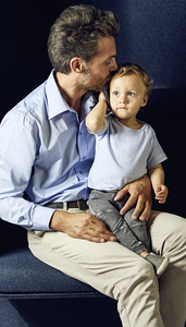 T-shirt baby's open nek